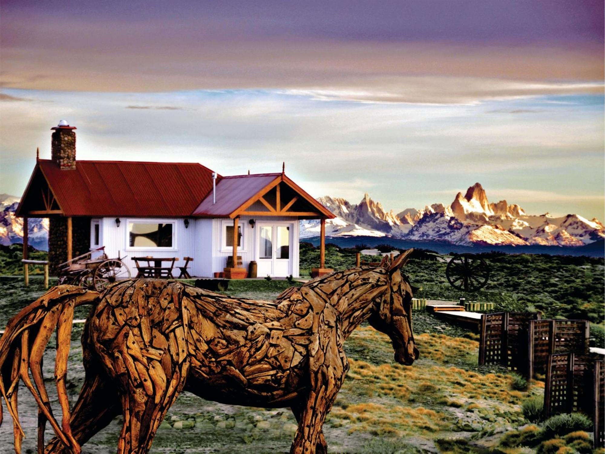 Estancia La Estela Lago Viedma Екстер'єр фото